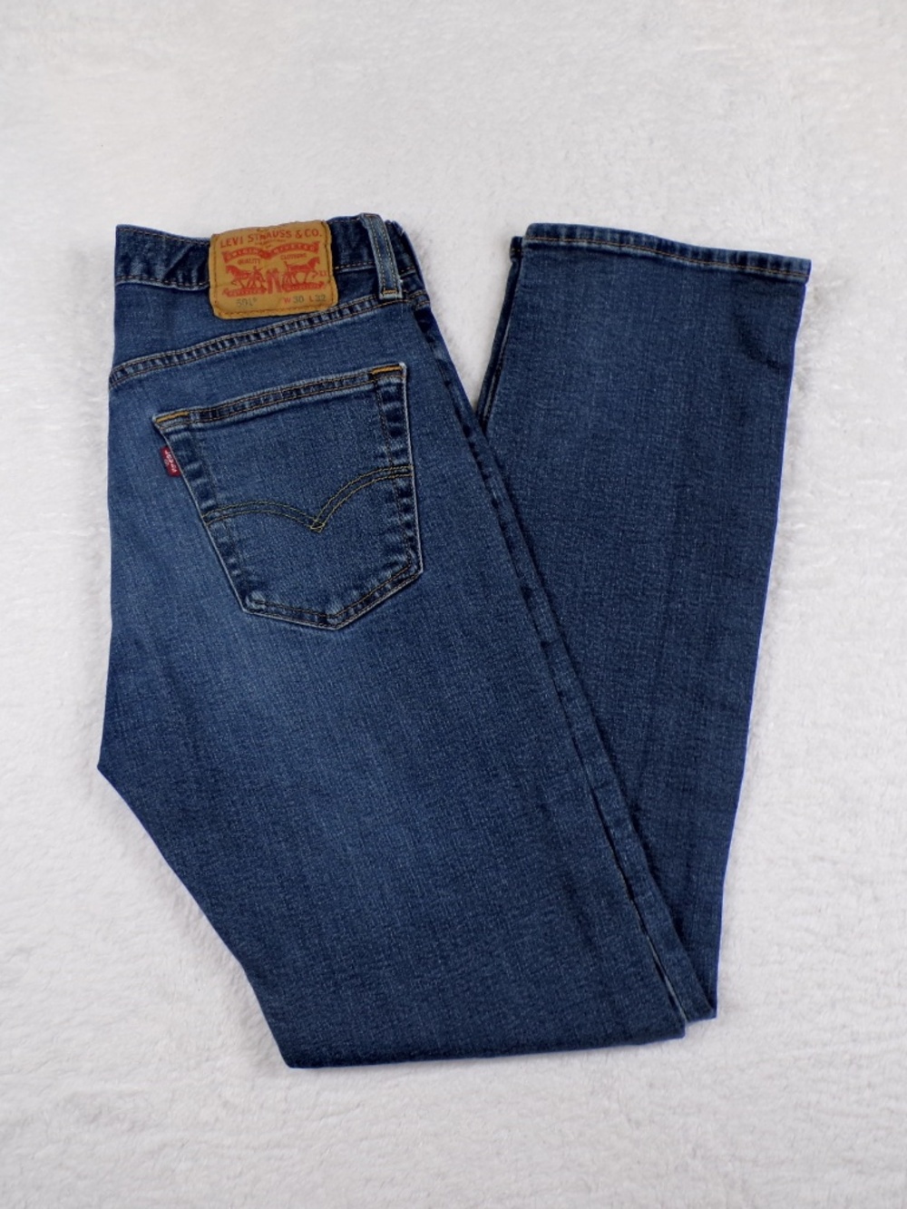 Levi’s 501XX Button Fly Men’s 30X32 Blue Wash Jeans Original Fit PC9-00501-3127
